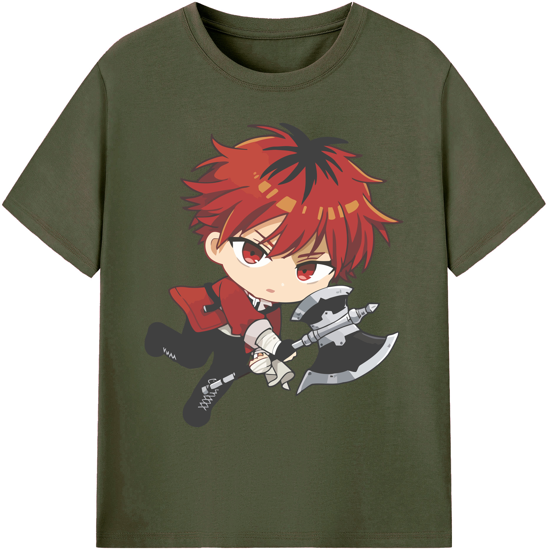 （画像用） 葬送のフリーレン Frieren 綿100％ メンズ半袖Tシャツ｜肌触りやわらか＆通気性